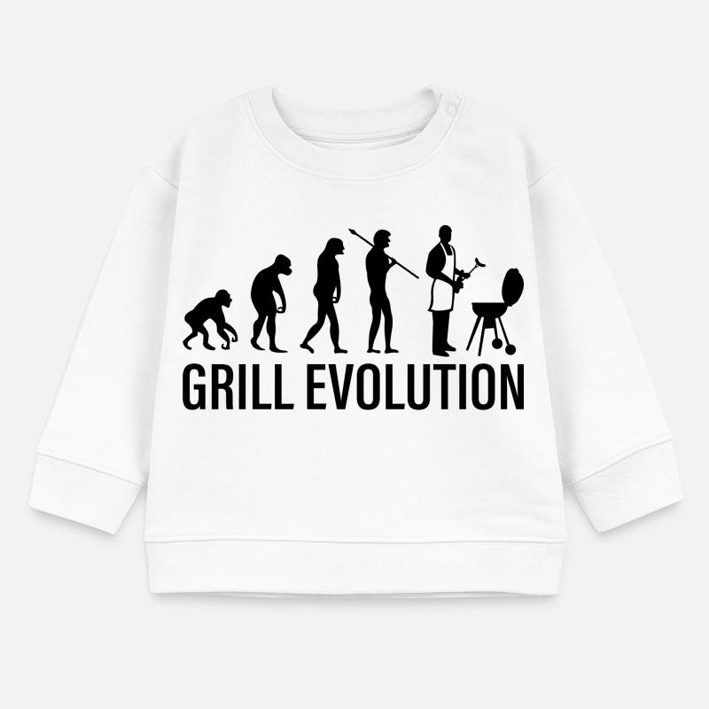 grill evolution Baby Organic Sweatshirt Baby Changer von Stanley/Stella