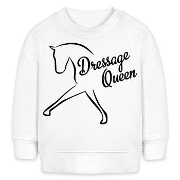 Dressage - Sweat bébé bio Stanley/Stella - blanc - Devant