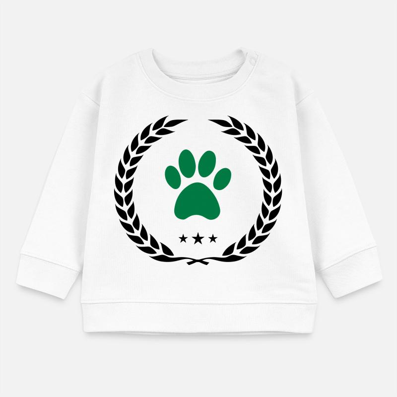 Couronne de patte Sweat bébé bio Stanley/Stella