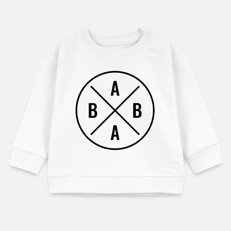 BABA persisch Papa Vatertag türkisch Vater Baba Baby Organic Sweatshirt Baby Changer von Stanley/Stella