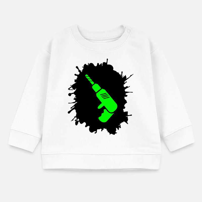 Artisan des perceuses Blobs Sweat bébé bio Stanley/Stella