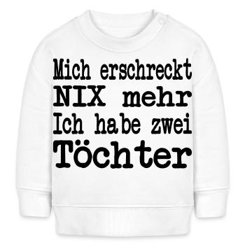 Töchter - Baby Organic Sweatshirt Baby Changer von Stanley/Stella - Weiß - Vorne