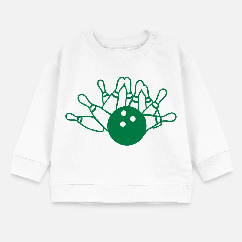 Bowling Baby Organic Sweatshirt Baby Changer von Stanley/Stella