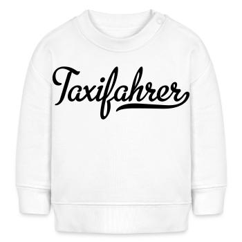 Taxifahrer - Baby Organic Sweatshirt Baby Changer von Stanley/Stella - Weiß - Vorne