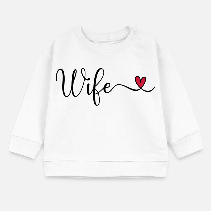 Ehefrau Baby Organic Sweatshirt Baby Changer von Stanley/Stella