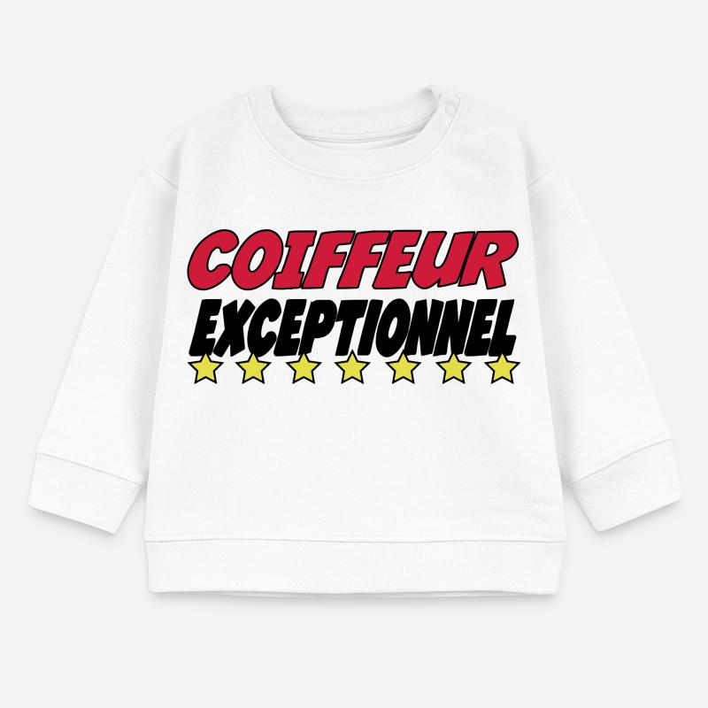 COIFFEUR exceptionnel Sweat bébé bio Stanley/Stella
