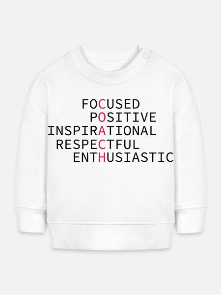 Coach - Baby Organic Sweatshirt Baby Changer von Stanley/Stella - Weiß