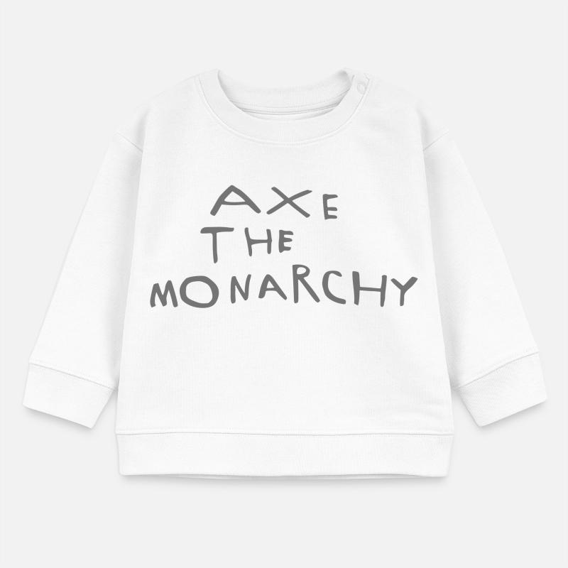 Axe the monarchy Baby Sweatshirt by Stanley/Stella