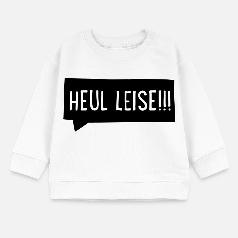 Heul leise Baby Organic Sweatshirt Baby Changer von Stanley/Stella