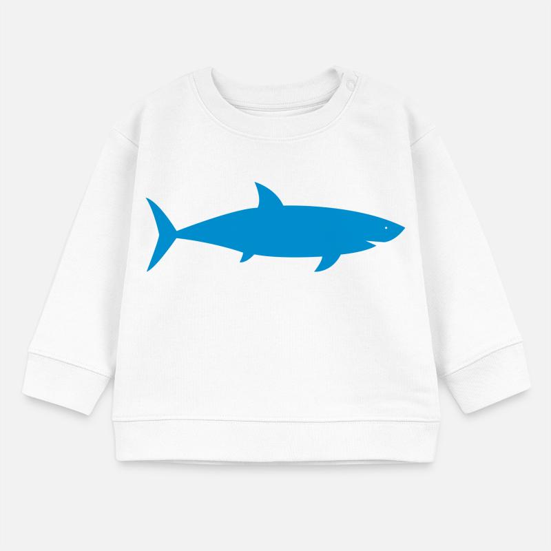 requin Sweat bébé bio Stanley/Stella