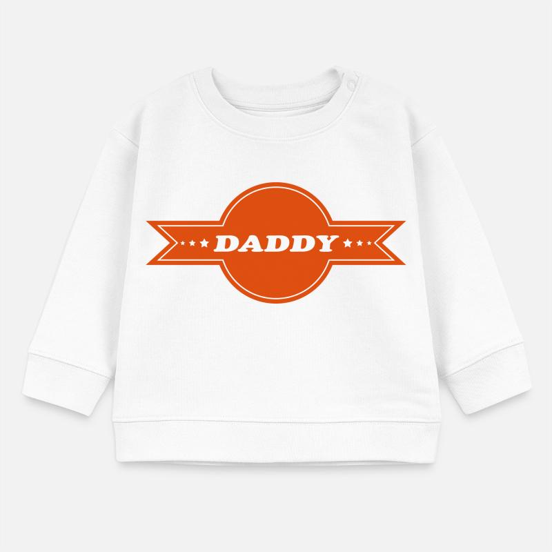 DAD VATI DADDY Baby Organic Sweatshirt Baby Changer von Stanley/Stella