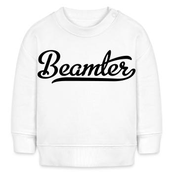 Beamter - Baby Organic Sweatshirt Baby Changer von Stanley/Stella - Weiß - Vorne