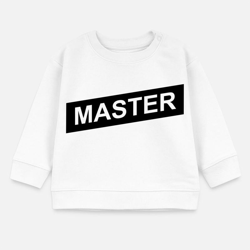 master black up Baby Organic Sweatshirt Baby Changer von Stanley/Stella