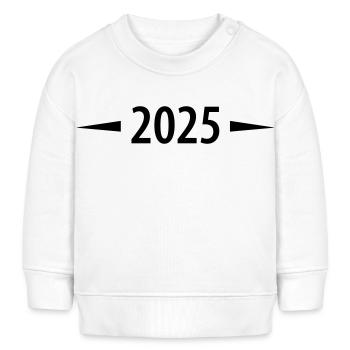 2025 - Baby Organic Sweatshirt Baby Changer von Stanley/Stella - Weiß - Vorne
