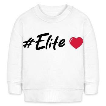 Elite Heart - Baby Sweatshirt by Stanley/Stella - white - Front