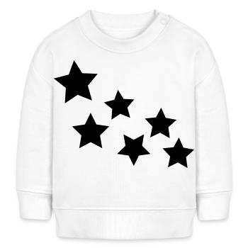 star - Sweat bébé bio Stanley/Stella - blanc - Devant