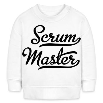 Scrum Master - Baby Organic Sweatshirt Baby Changer von Stanley/Stella - Weiß - Vorne