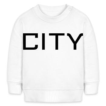 CITY - Baby Sweatshirt by Stanley/Stella - white - Front