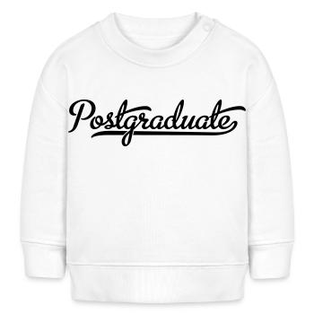 Troisième cycle - Sweat bébé bio Stanley/Stella - blanc - Devant