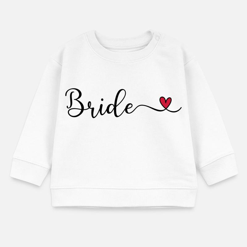 Mariée Sweat bébé bio Stanley/Stella