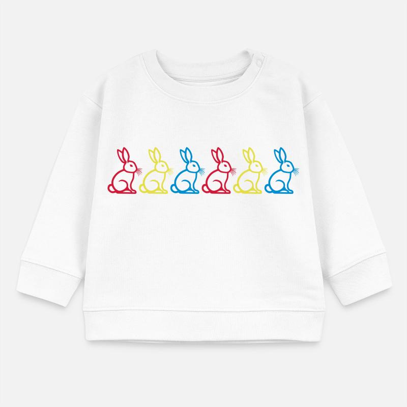 Bunny Easter Baby Sweatshirt by Stanley/Stella