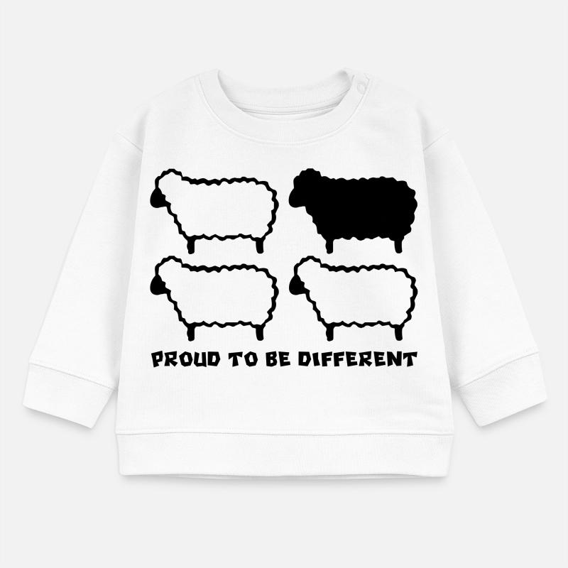 MOUTONS DIFFÉRENTS - 1C Sweat bio CHANGER Stanley/Stella Bébé