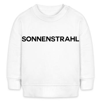 Kosename Sonnenstrahl - Baby Organic Sweatshirt Baby Changer von Stanley/Stella - Weiß - Vorne