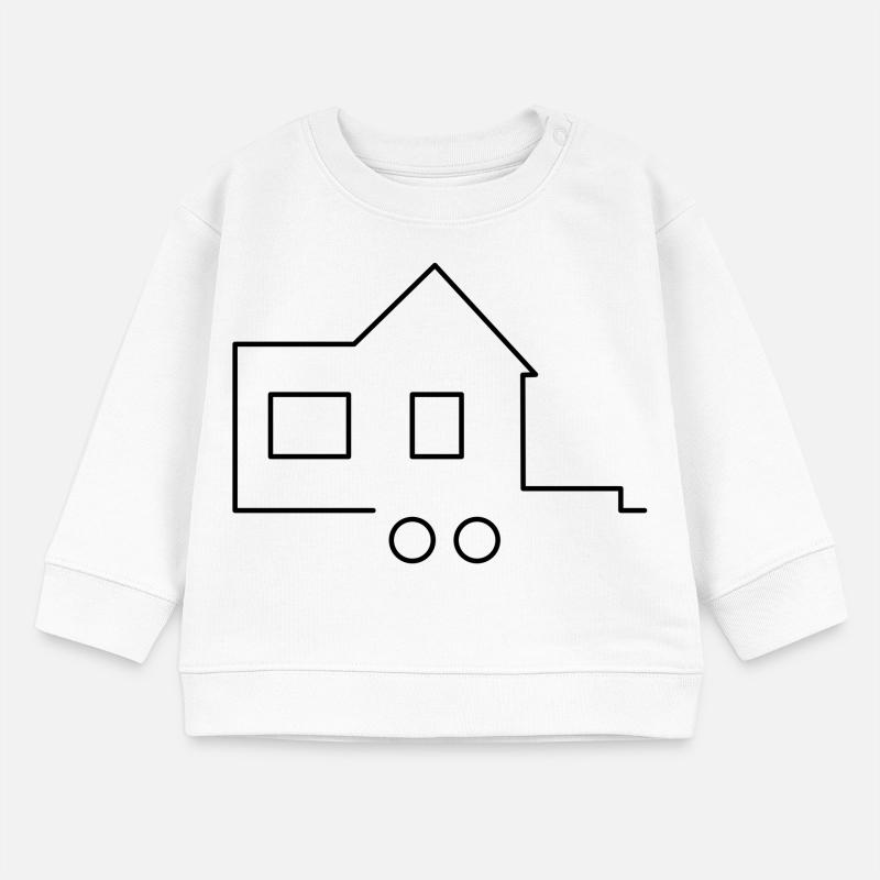Tiny house Baby Sweatshirt by Stanley/Stella