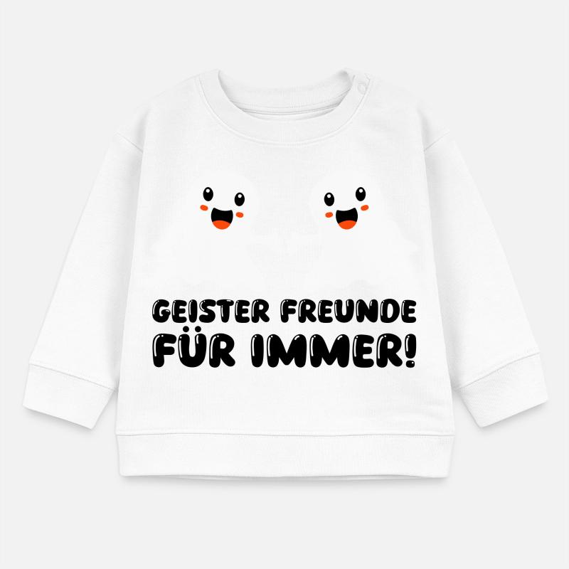 ghosts friends for ever Baby Organic Sweatshirt Baby Changer von Stanley/Stella