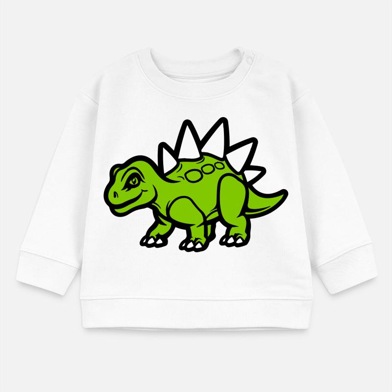 Bande dessinée Stegosaurus Sweat bébé bio Stanley/Stella