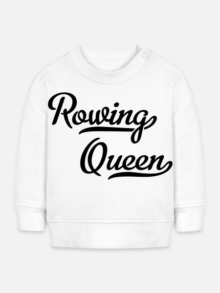 rudern - Baby Organic Sweatshirt Baby Changer von Stanley/Stella - Weiß