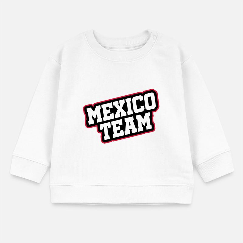 Mexico Team Baby Sweatshirt by Stanley/Stella