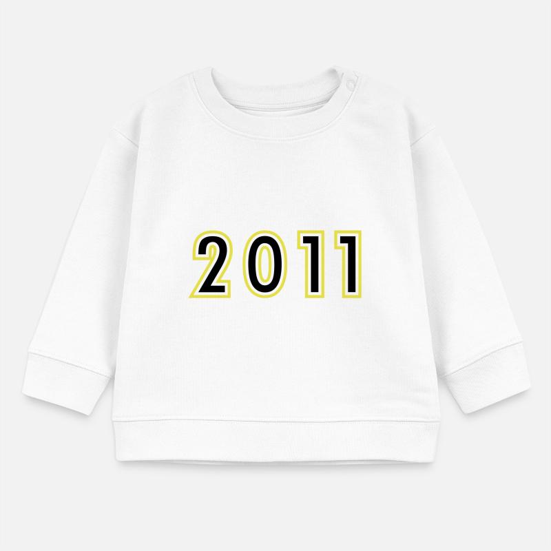 2011 Année Anniversaire Sweat bébé bio Stanley/Stella