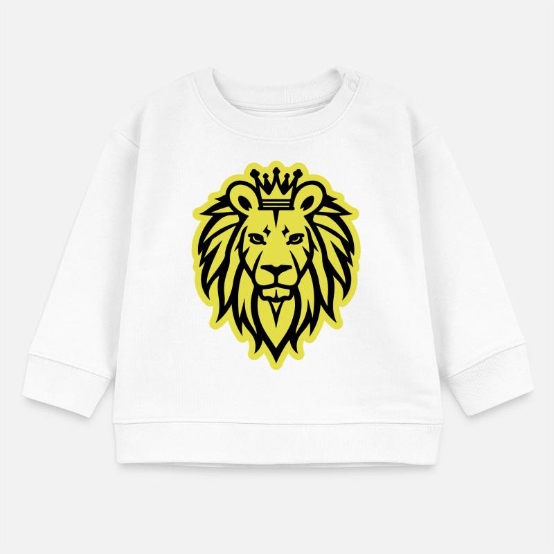 Lion Crown Logo Baby Sweatshirt by Stanley/Stella