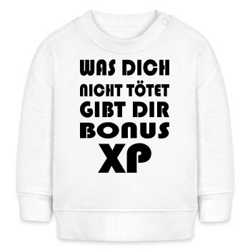 Bonus XP - Baby Organic Sweatshirt Baby Changer von Stanley/Stella - Weiß - Vorne