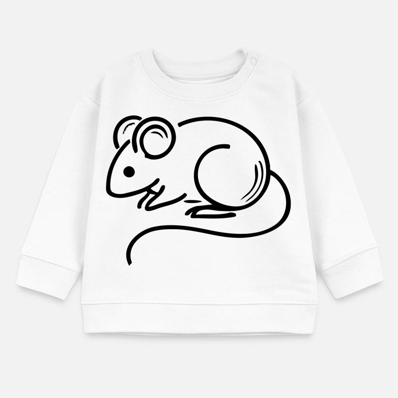 Mouse Baby Sweatshirt by Stanley/Stella