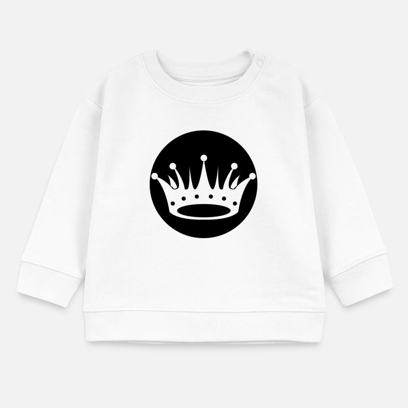 krone 01 Baby Organic Sweatshirt Baby Changer von Stanley/Stella