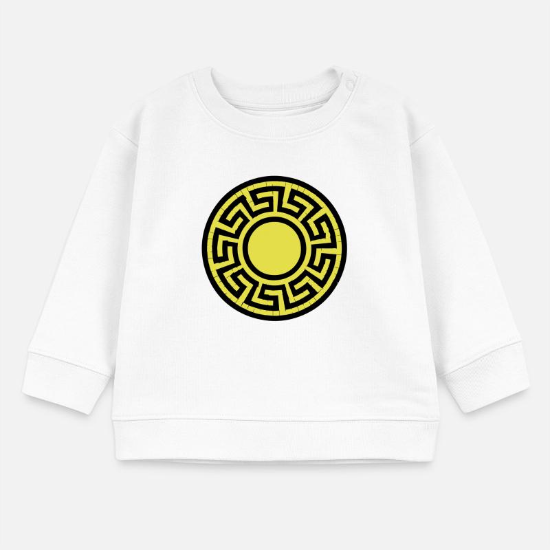 Disk Pattern Baby Sweatshirt by Stanley/Stella
