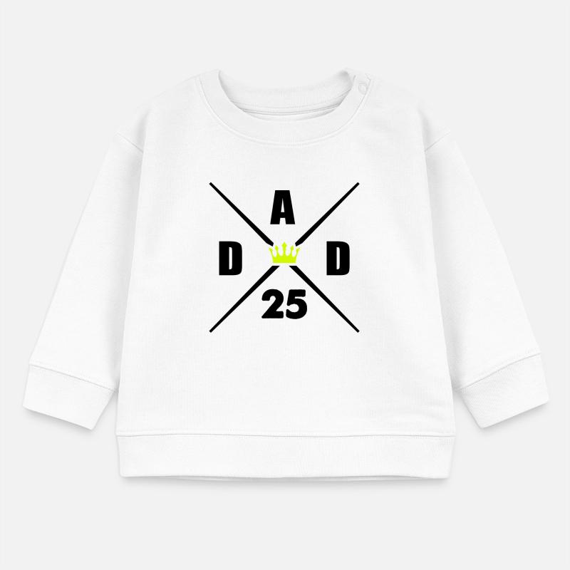 dad 25 Baby Organic Sweatshirt Baby Changer von Stanley/Stella