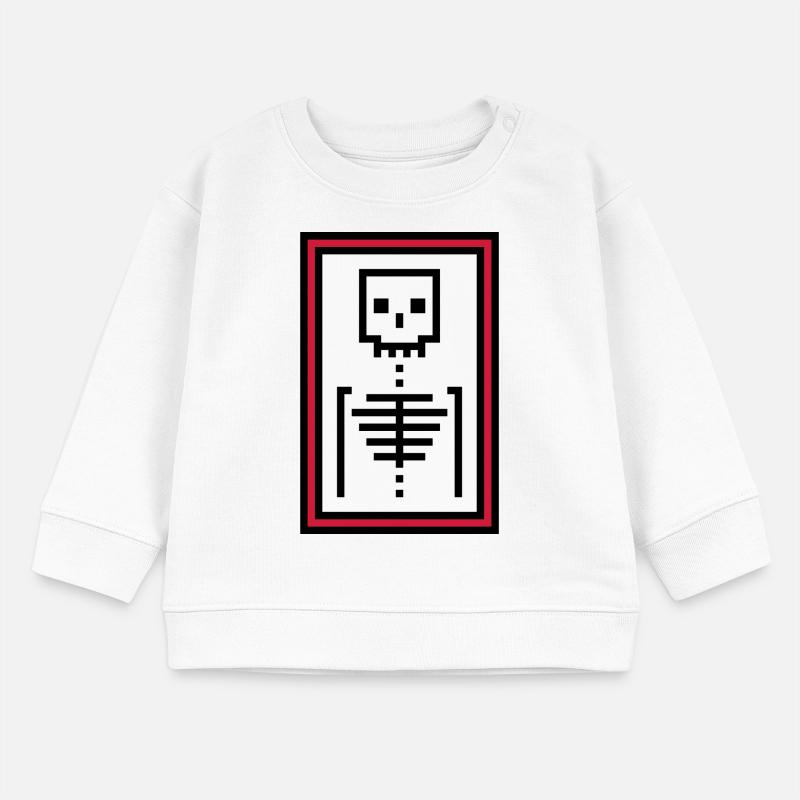 Knochen Baby Organic Sweatshirt Baby Changer von Stanley/Stella