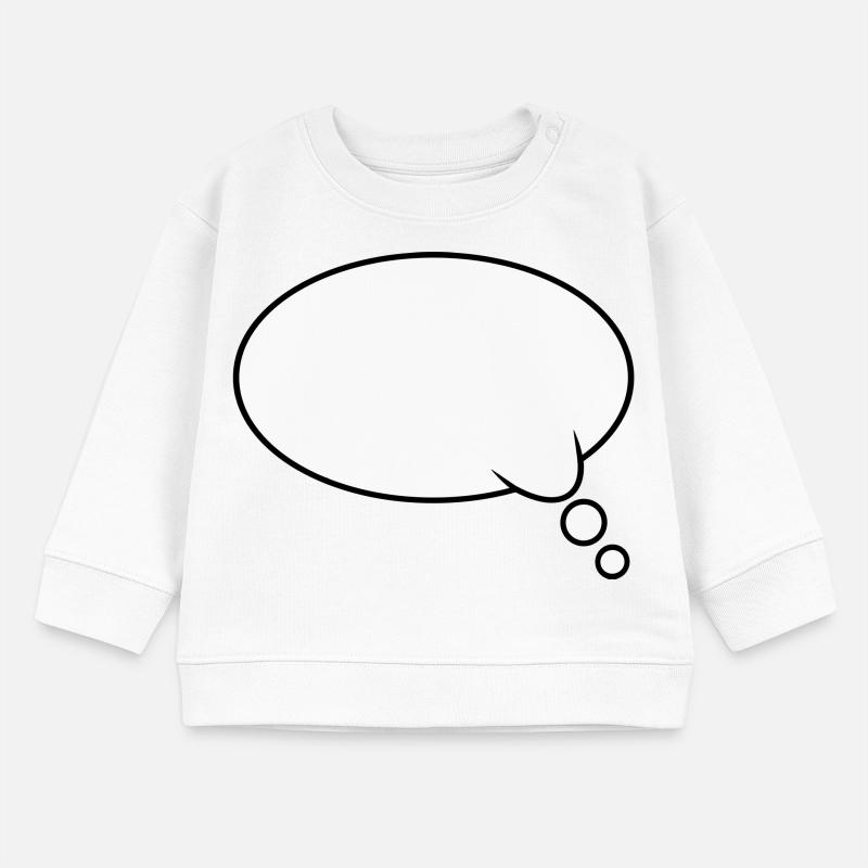 Pensée : Bubble Design Sweat bébé bio Stanley/Stella