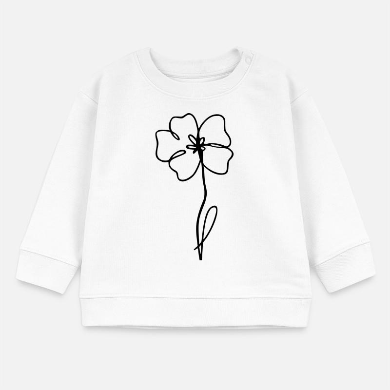 Mohn Baby Organic Sweatshirt Baby Changer von Stanley/Stella