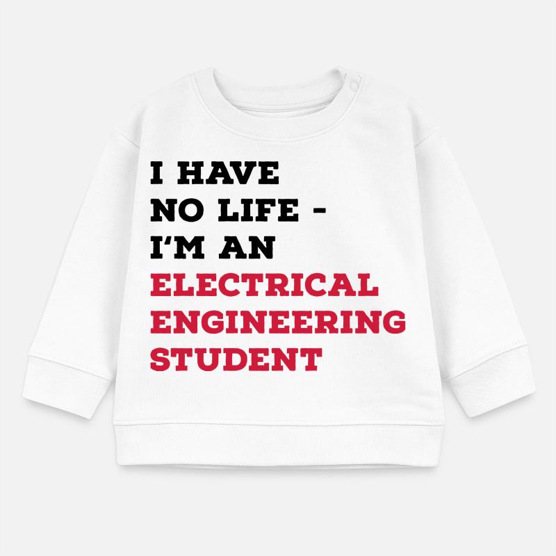 Elektrotechnik Studium Baby Organic Sweatshirt Baby Changer von Stanley/Stella