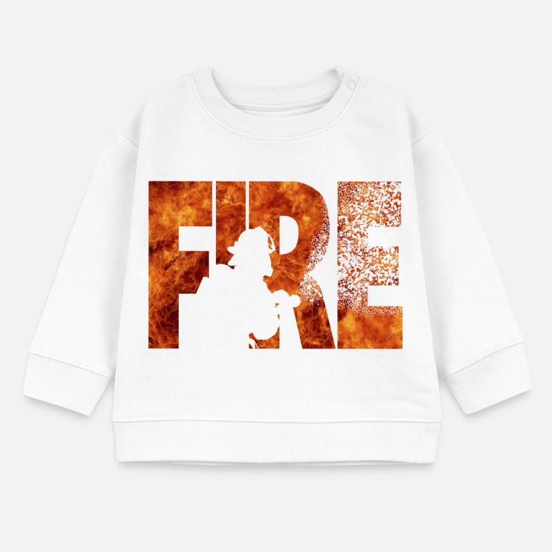 Firefighter Sweat bébé bio Stanley/Stella