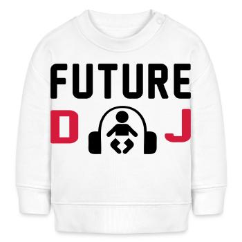 Baby dj - Baby Sweatshirt by Stanley/Stella - white - Front