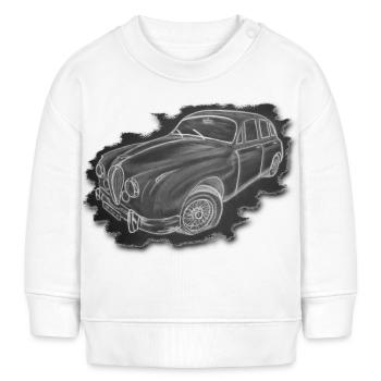 Oldtimer - Dessin - Sweat bébé bio Stanley/Stella - blanc - Devant