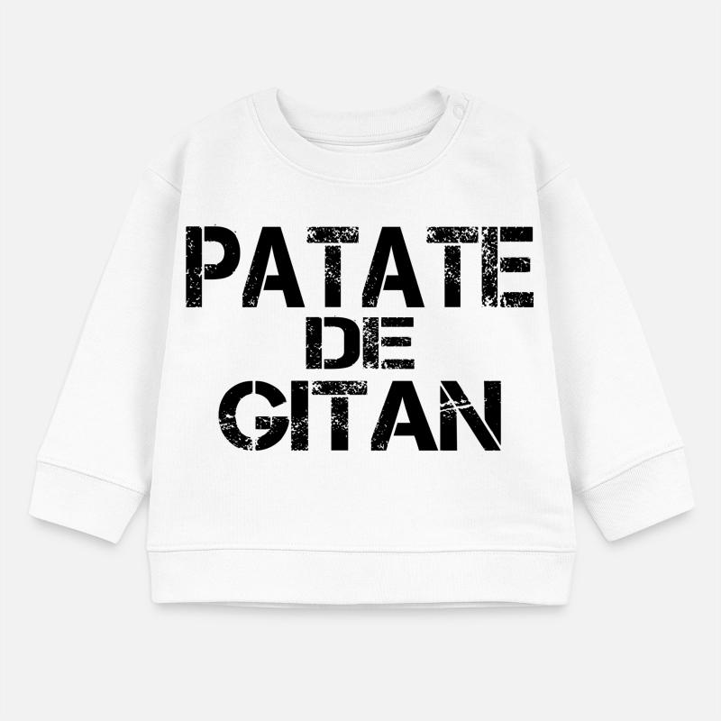 Patate de GITAN Sweat bébé bio Stanley/Stella