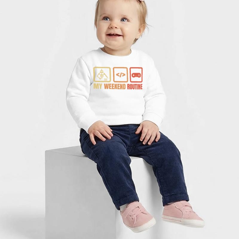 Game Dev Weekend Baby Sweatshirt by Stanley/Stella