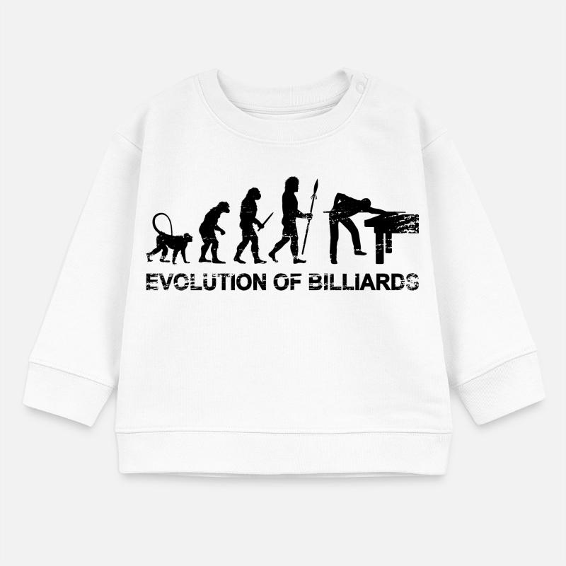 Billard Evolution Baby Organic Sweatshirt Baby Changer von Stanley/Stella