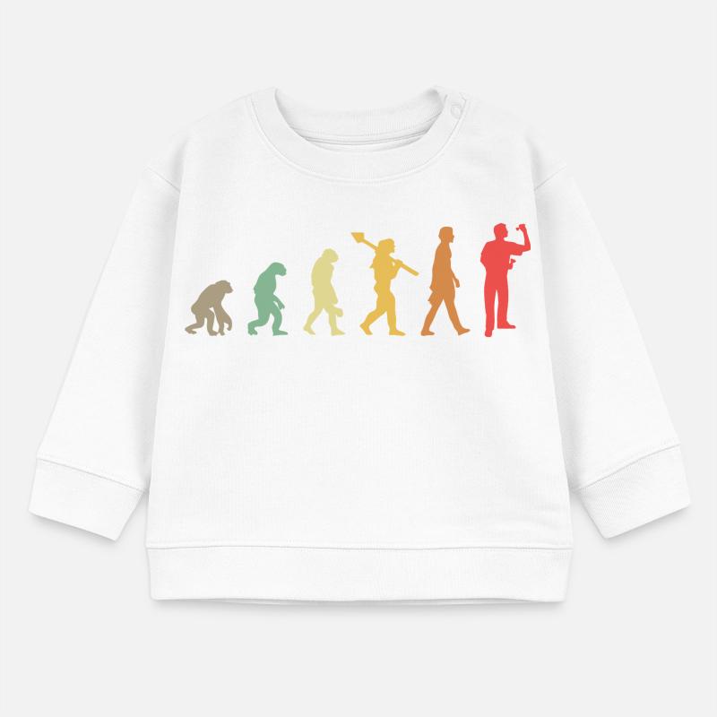 Fléchettes Evolution Lecteur de fléchettes Sweat bébé bio Stanley/Stella